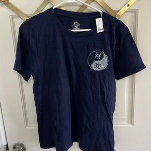 NWT J Crew Navy Tshirt